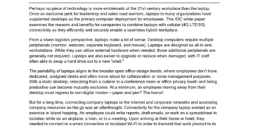 Helping Fuel Network Security and Enhanced Employee Productivity with 4G LTE/5G – Connected Laptops