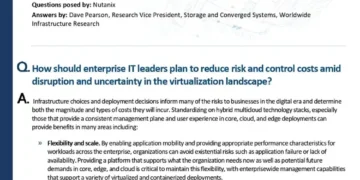 Infrastructure Platform Choices Can Help Combat Virtualization Uncertainty