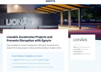 Lionakis Accelerates Projects and Prevents Disruption with Egnyte