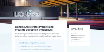 Lionakis Accelerates Projects and Prevents Disruption with Egnyte