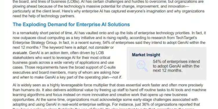 The Rapid Rise of Enterprise AI and what it means to you