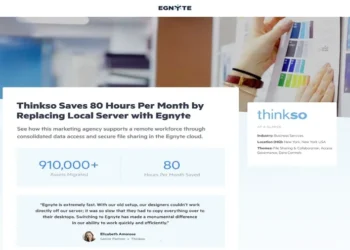 Thinkso Saves 80 Hours Per Month by Replacing Local Server with Egnyte