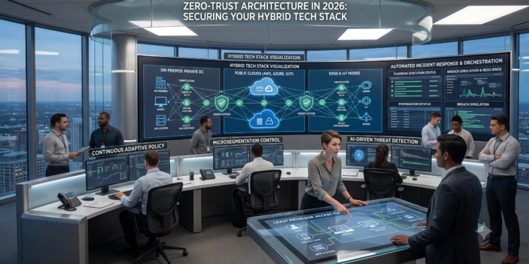 Zero-Trust Architecture in 2026: Securing Your Hybrid Tech Stack