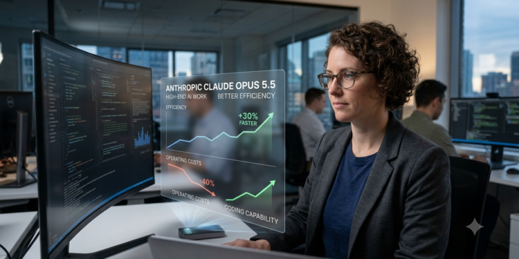 Anthropic’s Opus 5.5 Targets High-End AI Work With Better Efficiency