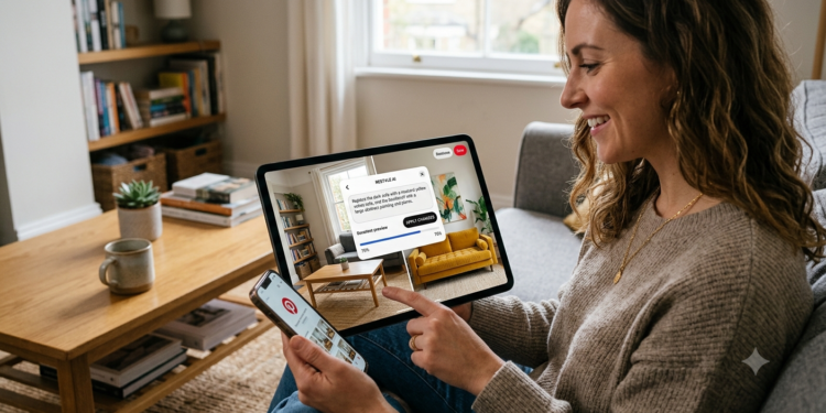 Pinterest Restyle Uses AI to Let You Redesign Your Room Before You Buy